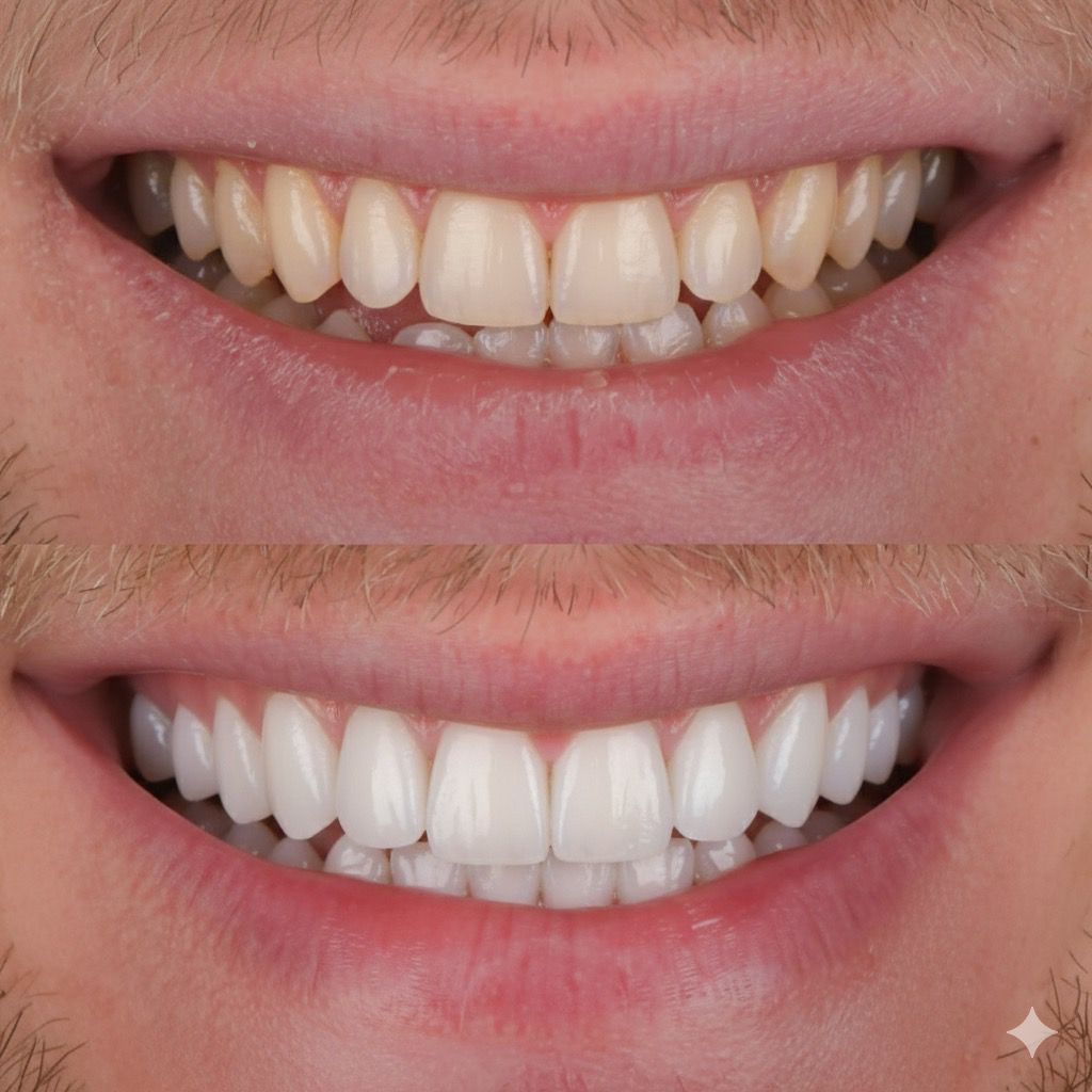 تبييض الاسنان